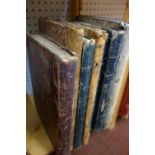 SHEET MUSIC - numerous songs, orchestral (etc.) bound in 9 vols.