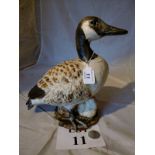 An Audrey Carter pottery duck est: £50-£80 (A1)