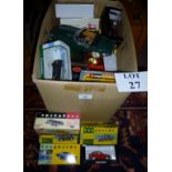 A large box of assorted toy cars est: £30-£50 (A4)