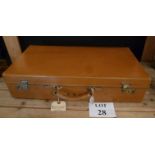 An old leather case est: £20-£40 (A4)