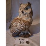 An Audrey Carter pottery owl est: £80-£120 (A1)