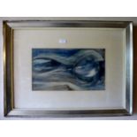 Zoltan KATONA (20c) - A framed and glazed watercolour entitled 'Floating' signed and dated 1980