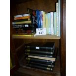 A collection of largely signed books, to