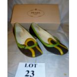 A pair of Prada ladies shoes (size 37) e