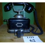 An old telephone (continental) est: £30-