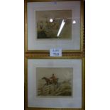 Two framed and glazed Henry Alken engrav