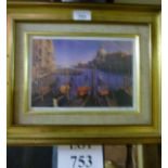 A small framed and glazed print 'The Gra