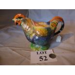 A Grimswade Royal Winton Cottage Ware rooster teapot c1936 (a/f) est: £25-£45 (B11)