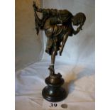 A 20c Art Deco style bronze of a dancing lady est: £200-£300 (K2)