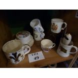 A quantity of Royal memorabilia mugs,