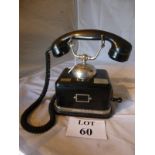 An old telephone (continental) est: £25-£45 (B36)