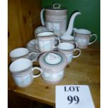 A Susie Cooper fifteen piece coffee service est: £60-£80 (B20)