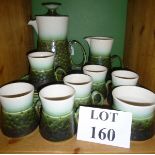 An Iden Pottery coffee set for six est: £30-£50 (B4)