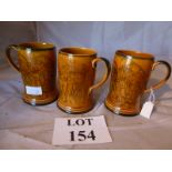 A set of three crown Devon musical tankards est: £20-£40 (B5)