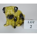 An early 20c figurine of a Pug est: £30-£50 (N3)