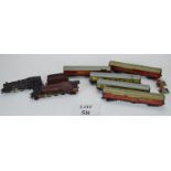 Hornby Dublo 2218 Class 4MT 2-6-4 80033 train in BR black locomotive only;