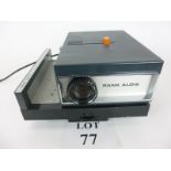 A Rank Aldis '2000' projector and manual est: £30-£50 (AB9)