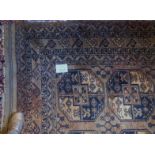 A late 19c/20c Persian carpet on brown ground (280 x 370 cm approx) est: £200-£300