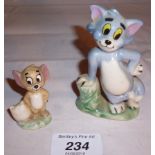 Two Wade Tom & Jerry figures est: £20-£4