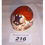 A Royal Crown Derby ladybird est: £30-£4