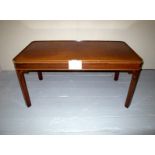 A 20c mahogany figured coffee table in g