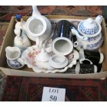 A box of assorted china est: £25-£40 (BB29)