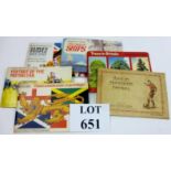 Cigarette and tea-cards in six collector's albums est: £10-£20 (F14)