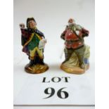 Two Royal Doulton figures 'Town Crier' HN 3261 and 'Falstaff' HN 3236 est: £25-£45 (O2)