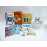Ephemera: A quantity of stamps and related books est: £20-£40 (F27)