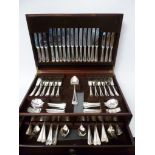 A boxed set of cutlery for a twelve setting never been used est: £80-£120 (G3)