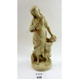 A large Parian Ware figurine 'Happy Days' est: £40-£60 (K1)