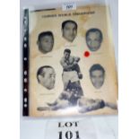 A very rare Muhammad Ali vs Henry Cooper programme est: £150-£250 (M)