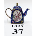 A small enamelled coffee pot in excellent condition est: £20-£40 (N3)