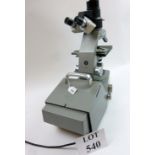 A GS London series stereo-microscope numbered 3582 est: £30-£50 (E)