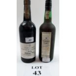 A Taylor's 1976 bottle of port & a Tawny 20 year old port est: £30-£50 (A2)