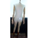 A life-size vintage mannequin est: £40-£60 (C)