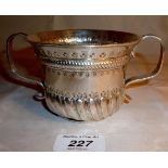 An 18th century silver porringer London