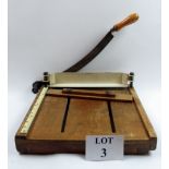 An old paper cutter est: £25-£45 (A4)