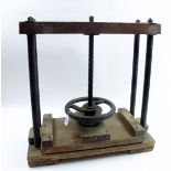 An old book press est: £40-£60 (BG3)