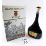 A bottle of Grand Armagnac Hors d' Age e