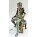 A Lladro Beethoven limited edition figur