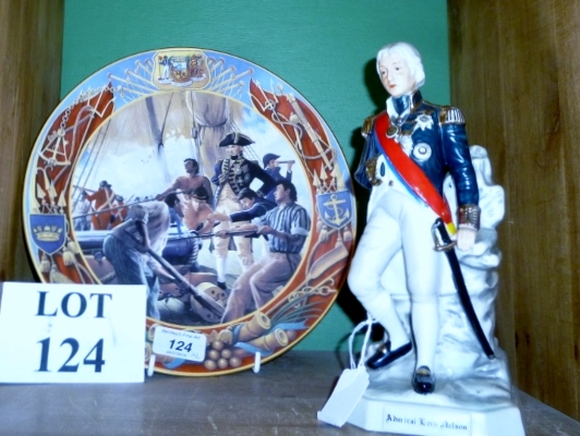 A Continental porcelain figure of Admira