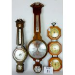 Three modern barometers est: £40-£60 (E)