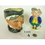 A Royal Doulton Toby jug 'Granny';