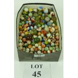 A large collection of assorted marbles est: £20-£40 (B23)