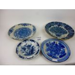 A mid 18th century Dutch Delft charger d