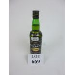 A bottle of Glen Catrine pure malt Scotc