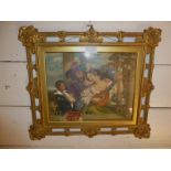 M A Sharpe - A gilt framed and glazed wa
