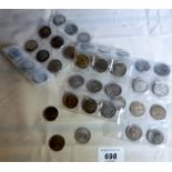 Thirty six Chinese coins est: £80-£100