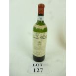 One bottle: Chateau Mouton Rothchild 195